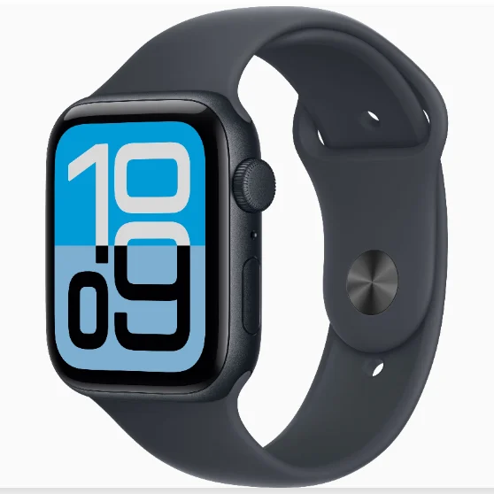 APPLE Watch SE - 40 mm Midnight Aluminium Case with Midnight Sports Band, M/L